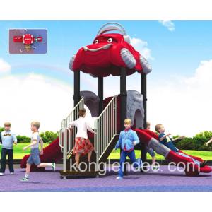 เครื่องเล่นสนาม ชุดคาร์2เวย์สไลด์