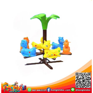 ม้าหมุนต้นไม้ 4 ที่นั่ง