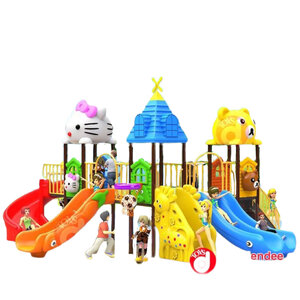 เครื่องเล่นสนามกลางแจ้ง ชุดน้องแมว+หมีบราว