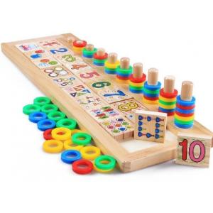 กระดานแท่งไม้ใส่ตัวเลข