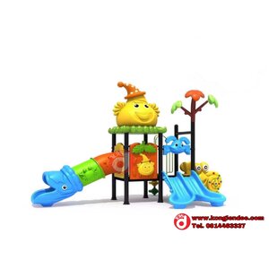 เครื่องเล่นสนาม ชุดตุ๊กตุ่นท่อลื่น