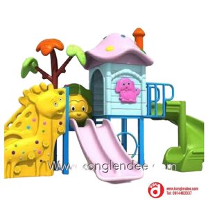 เครื่องเล่นสนาม ชุดบ้านบรรไดยีราฟ