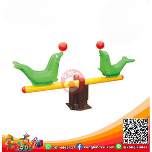 กระดานกระดกสปริงแมวน้ำ