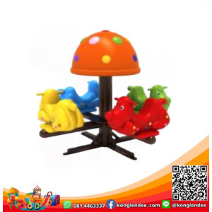 ม้าหมุนกู๊ดด็อก 4 ที่นั่ง