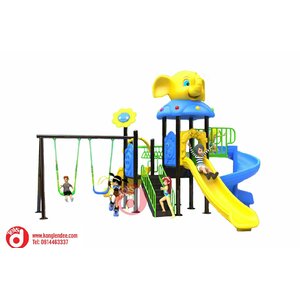 เครื่องเล่นสนาม ชุดช้างน้อยพาเพลิน