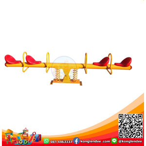 ม้ากระดก สปริง4ที่นั่ง