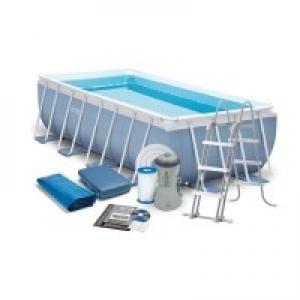 INTEX สระน้ำ Ultra Frame Pool 4.88x2.44x1.07 ม. ขนาด (16ฟุต) รุ่น 28318