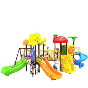 เครื่องเล่นสนามกลางแจ้ง ชุดม้าโพนี่หัวเห็ด