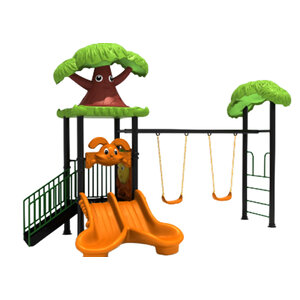เครื่องเล่นสนาม ชุดต้นไม้กับชิงช้า