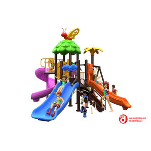 เครื่องเล่นสนามชุดพุ่มไม้ผีเสื้อ