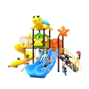 เครื่องเล่นสนามกลางแจ้ง ชุุดน้องเต่า