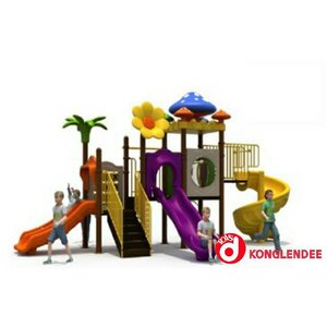 เครื่องเล่นสนาม ชุดสไลด์เดอร์เห็ดน้อยหลากสี