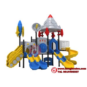 เครื่องเล่นสนาม ชุุดรถถังจรวดอวกาศ