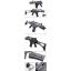 G36C สีดำ - JING GONG F6681