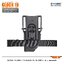 New. ซองปลดนิ้วชี้ Glock19 + เพลทลดต่ำ Cytac ( R-Defender G3 Series G19 Holster with Low Ride Belt Loop ) ♨️ ผลิตจากวัสดุ Polymer เกรดคุณภาพ แข็งแรงทนทาน ♨️ ตัวซองออกแบบให้ปลดล็อคนิ้วชี้ ( Level 2 ) ใช้งานง่ายปลอดภัย ♨️ ตัวซองที่ยึดติ
