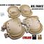 MIL FORCE Advanced Tactical Knee & Elbow Pads (BK/CB)prev next
