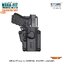 New.ซอง Megafit + เพลทลดต่ำ Cytac ( Megafit Universal Holster with low ride belt loop ) ♨ ซงปืนที่ออกแบบมาให้สามารถใช้งานได้หลากหลายรุ่น (ตามตารางแนบ) เช่น Glock , Sig Sauer, CZ , Beretta, Ruger , S&W, Walther, Colt, Taurus และอื่นๆ ♨ ตัวซอง