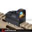New.GB RMS Reflex Mini Red Dot Sight With Vented Mount and Spacers For Airsoft Glock Pistol Aluminium Black NGA1323 ติดกับปืน GLOCK 17 / 18 / 19 และ ปืนยาว M4 CMMG .22 ราคาพิเศษ