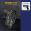 New. ซองพกนอก Duty Level II Warriorland Sig Sauer P320 [ WARRIORLAND Kydex Duty Holster Level II Retention with Hook Guard ] - Sig Sauer P320 - Glock 19/17 - ซองปลดล็อคนิ้วโป้ง ใช้งานง่ายเป็นธรรมชาติ และปลอดภัยยิ่งขึ้น - ซองผลิตจากแผ่น Kydex นำเข้าจาก USA