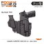 New. ซองพกใน SUREFIRE SIDECAR 2.0 + 9mm MAG IWB SUREFIRE SIDECAR 2.0 KYDEX HOLSTER + 9mm (FOGGEAR) [ I-010-BK (+9mm) ] 🔥ซองพกในระดับโปร ที่ออกแบบเพื่อความพร้อมสูงสุด 🔥 ✅ผลิตจาก Kydex เกรด USA. ✅ใช้ได้ทั้งคนถนัดซ้ายและขวา เพีย