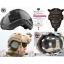 หมวก Emerson Fast Helmet PJ Type มีแว่นในตัว