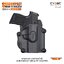 New.ซองปืนพกนอก Subcompact Megafit Holster ( Cytac #CY-UHC ) ⚡️ซองที่ออกแบบมาให้สามารถใช้งานได้กับ Subcompact หลากหลายรุ่น (ตามตารางแนบ) เช่น Glock , Sig Sauer , Springfield, Ruger , S&W, Taurus และอื่นๆ ⚡️ผลิตจากวัสดุ Polymer เกรดคุณภาพ &#x