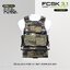 New. เสื้อเกราะปลดไว FCSK 3.1 VEST (COMPLETE SET) - FCSK 3.1 VEST 500D - MK3 TACTICAL MAG POUCH - FERRO STYLE SHOULDER PADS - MINI DANGLER DROP POUCH 500D สีพรางดำ MCBK , ไทเกอร์ Tiger