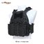 New. เสื้อเกราะ Universal Vest ( Universal Vest ) ♣ ผลิตจากผ้า Nylon 1000D เกรดคุณภาพ ♣ ติดตั้งชุดปลดไว 3 จุด ใช้งานสะดวก ♣ สายโอบข้างยางยืด มีช่องใส่แม็ก 5.56, วิทยุสื่อสาร หรืออุปกรณ์อื่นๆ ได้ รวม 6 ช่อง ♣ มาพร้อมกับซองแม็กกา