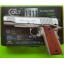 New.ปืนสั้นอัดแก๊สCybergun Colt 1911 Rail Gun Co2 Pistol 🎯KWC เป็นผู้ผลิตภายใต้แบนด์ Cybergun 🎯ตัวปืนสแตนเลส ยิงแรงถีบของปืนได้อารมณ์ 🎯ตัวปืนทำเหมือน Inokusu มากแต่ใกล้เคียง 🎯สีปืนทำเหมือนจริงมาก สีปืน Crakote เซราโคส 
