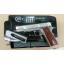 New.CoLt. 1911. Co2 cyber Gun. รางล่าง กริ๊บไม้ เฟรมเนื่อทรายเทา สไลด์เงิน ราคาพิเศษ