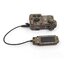 Sotac Perst-4 กล่อง เลเซอร์เขียว IR บอดี้อะลูมิเนียม Model : ZenitCo Perst-4 Weight: 210g Material: Metal Battery: CR123A/16402 3V Color: BK/DE เหมาะกับราง: 20mm Picatinny Rail Package Included: 1x Tactical Pt-4 Style Laser Pointer แหล่งกำเนิดแสงเลเซอร์สี