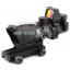 New.Trijicon ACOG TA31 Style 4x32 Scope Red Illuminated Auto Brightness W/ RMR RM01 Red Dot Reflex Sight(Red Type,Black) ราคาพิเศษ