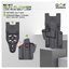 New. เพลทลดต่ำ Gun Flower (Gun Flower Low Ride Belt Loop) - ผลิตจาก Polymer PA66 ชนิดพิเศษ แข็งแรง ทนทาน ไม่บิดงอ - ใช้กับซองต่างๆ หลากหลายแบรนด์ Black Hawk / Cytac / Gun Flower / Safariland / IMI / ซอง 579 - ใช้กับข้อต่อลักษณะดอกเฟือง หรือยึดสกรู 3 จุดได