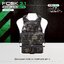 New. เสื้อเกราะปลดไว FCSK 3.1 VEST ( COMPLETE SET III ) - FCSK 3.1 VEST 500D - MK5 Tactical Mag Pouch - FERRO STYLE SHOULDER PADS - MINI DANGLER DROP POUCH 500D สีพรางดำ MCBK