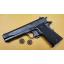 ปืนสั้นอัดแก๊สUmarex Colt Government 1911A1 Black cal.177/4.5mm. Co2 Pistol เบอร์ 1 ✔ขนาดเบอร์ลูก Caliber 4.5mm (.177) ✔แก๊ส Power Source CO2 12gr Capsule ✔บรรจุลูก Magazine Capacity 8 Shot ✔ระบบเซฟ SafetyTrigger & Safety Grip 