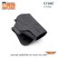 New. CYTAC ซองพกนอก ปลดล็อคนิ้วโป้ง รุ่น Sig Sauer P320 Carry ( Cytac T-Thumbsmart Holster ) ⚡️ผลิตจากวัสดุ Polymer เกรดคุณภาพ แข็งแรงทนทาน ⚡️ออกแบบให้ปลดล็อคนิ้วโป้ง ใช้งานง่ายเป็นธรรมชาติ และปลอดภัยยิ่งขึ้น ⚡️ด้านหลังเป็นเพลทเหน็บ