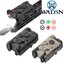New. Eotech OGL ไฟฉาย+เลเซอร์+IR บอดี้ไนลอน - WADSN งาน Real Grade Scale 1:1 ทำเหมือนทุกฟังก์ชั่น วัสดุโครงสร้าง ไนลอนโพลีเมอร์ เนื้อเหนียว แข็งแรง ขนาด : 54x98mm น้ำหนัก : 155 กรัม ไฟฉายและเลเซอร์ชี้เป้าที่สามารถใช้งานได้จริง มีโหมด IR อินฟราเรด สำหรับใช