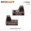 New.Trijicon RMR Red Dot ผลิตจากวัสดุ Aluminum ทำผิว hard anodized Red dot สีแดง คมชัด รูปร่างขนาดเล็ก Low Profile มาพร้อมขาจับ mount แบบ 20 มม. และ Glock mount ( บีบีกัน ) ปรับระดับความสว่างง่าย +/- ด้านข้าง Battery : 1*CR2032 (แถมมา) แถมฟรี ผ้าเช็ดเลนส์