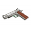 New.CoLt. 1911. Co2 cyber Gun. รางล่าง กริ๊บไม้ เฟรมเนื่อทรายเทา สไลด์เงิน ราคาพิเศษ