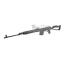 New.A&K SVD-S Dragunov ชักยิง สีดำ สไนเปอร์อัดลม พับพานท้ายได้ 420fps ราคาพิเศษ