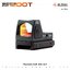 New.Trijicon RMR Red Dot ผลิตจากวัสดุ Aluminum ทำผิว hard anodized Red dot สีแดง คมชัด รูปร่างขนาดเล็ก Low Profile มาพร้อมขาจับ mount แบบ 20 มม. และ Glock mount ( บีบีกัน ) ปรับระดับความสว่างง่าย +/- ด้านข้าง Battery : 1*CR2032 (แถมมา) แถมฟรี ผ้าเช็ดเลนส์