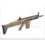 New.Cybergun FN SCAR-H MK17 GBB Rifle (Tan) Product Brand: Cybergun Product Code: CY-200550 Hop-Up: ADJUSTABLE Weight: 4,344 g Length: 625 mm Capacity: 24 rds Power: 430 fps Power Source: Green Gas / Top Gas Blowback: YES Shooting Mode: Semi Auto / Full A