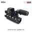 Set Eo-Tech 558 + ซูมหลังดอท รุ่น G33(fire)(ไฟ) 1 ชุด ประกอบด้วย 1. ดอท Eo-Tech ⚡️เป้าเป็นแบบ Holo-Graphic ปรับได้ 2 สี คือ สีแดง และ สีเขียว ⚡️ตัวเป้าปรับความเข้มของแสงได้ ⚡️ขาจับรางเป็นแบบปลดไว ใช้กับรางขนาด 20mm ⚡️ใช้กับถ่าน
