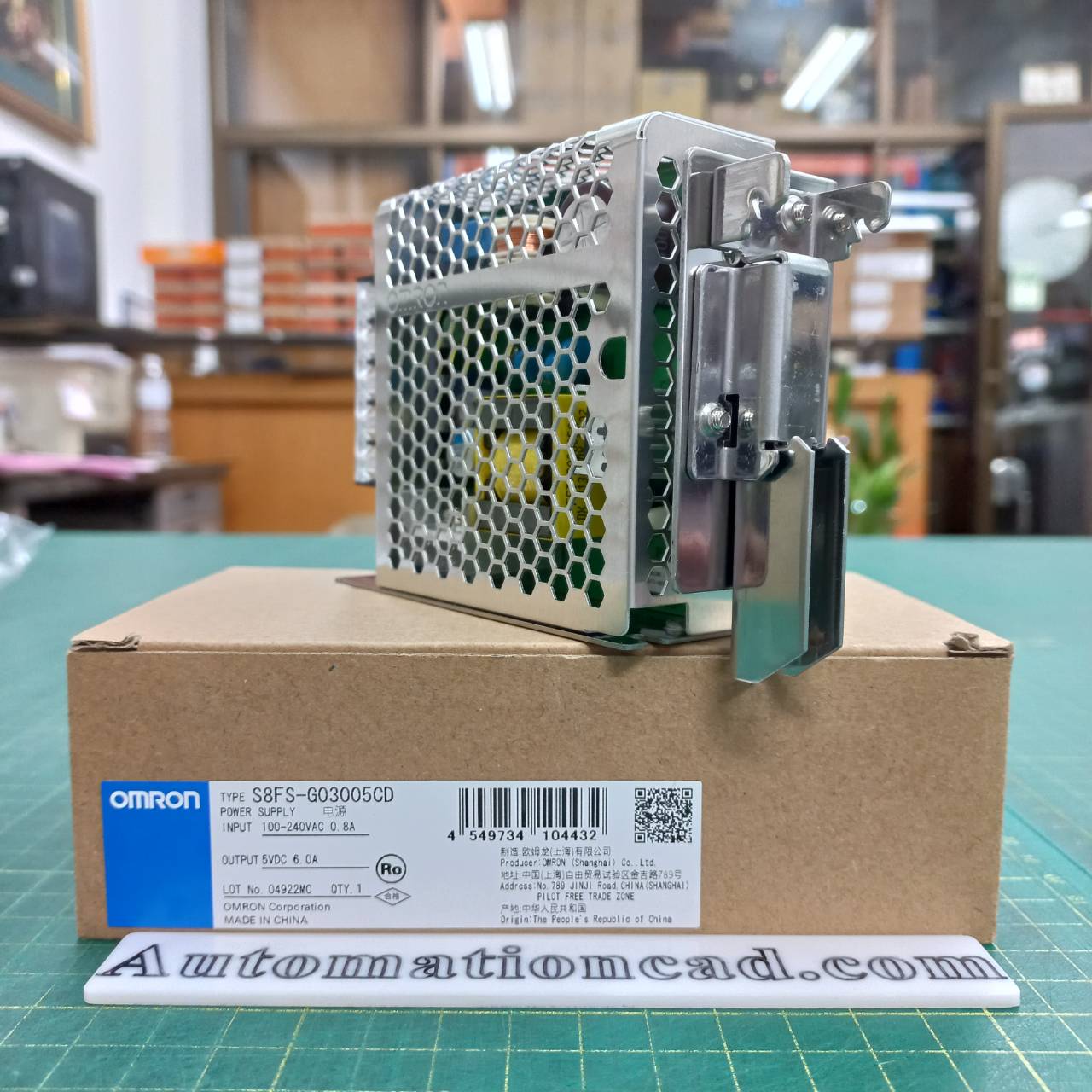 POWER SUPPLY S8FS-G03005CD OMRON พาวเวอร์ซัพพลาย 30W 6A 5VDC