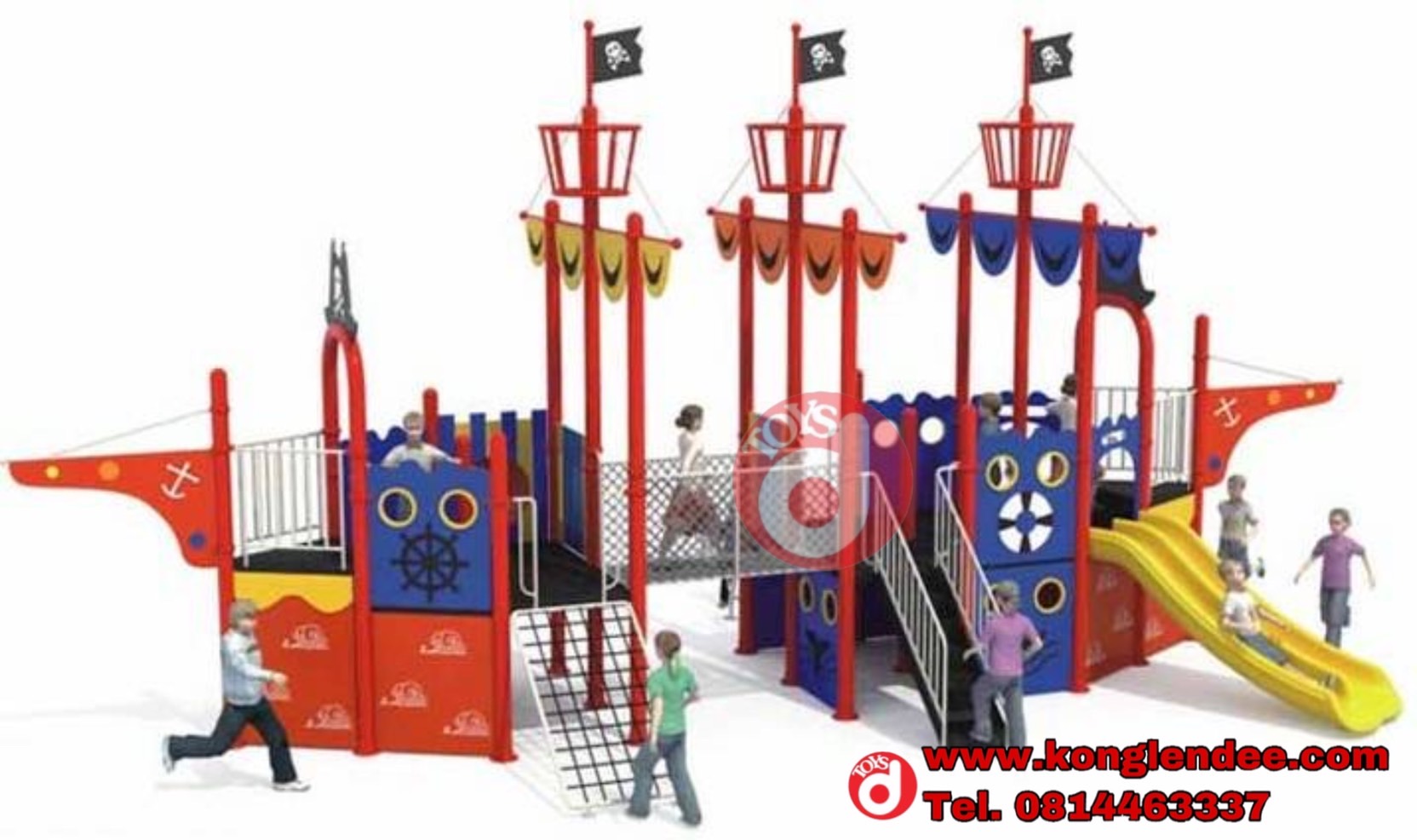 เครื่องเล่นสนามPE ชุดเรือโจรสลัด