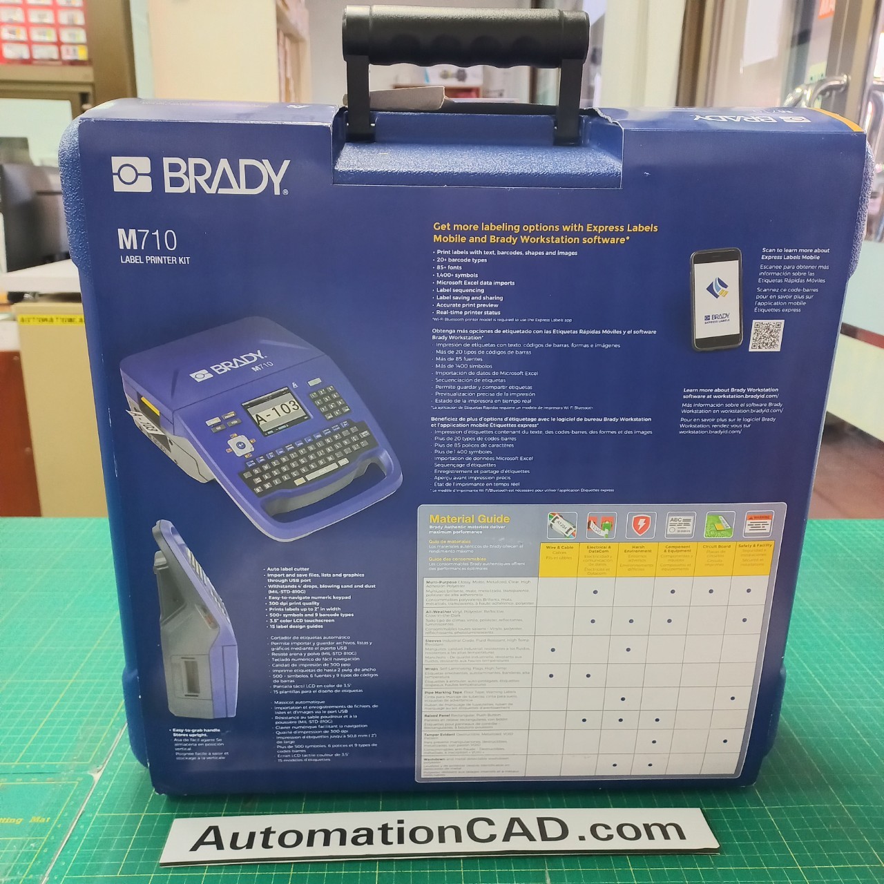เครื่องพิมพ์สติ๊กเกอร์ BRADY M710 - Bluetooth & Wi-Fi Portable Label Printer