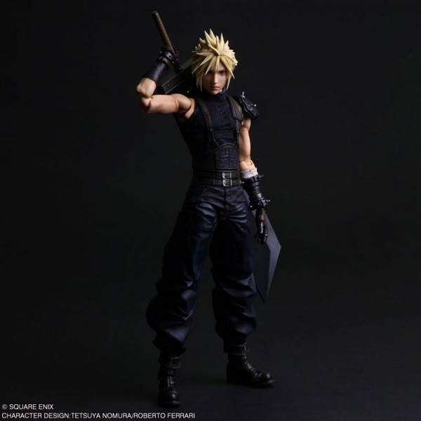 เปิดจอง : FINAL FANTASY VII REBIRTH PLAY ARTS SHIN Action Figure – CLOUD STRIFE