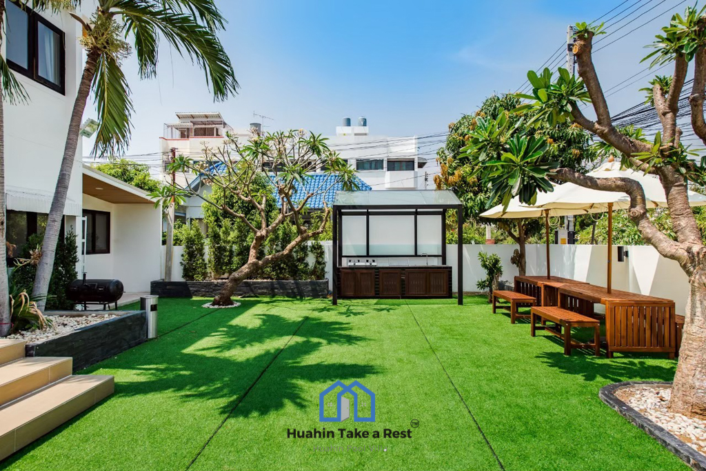 HR15041 บ้านพักหัวหิน บ้าน Miami Beach Villa