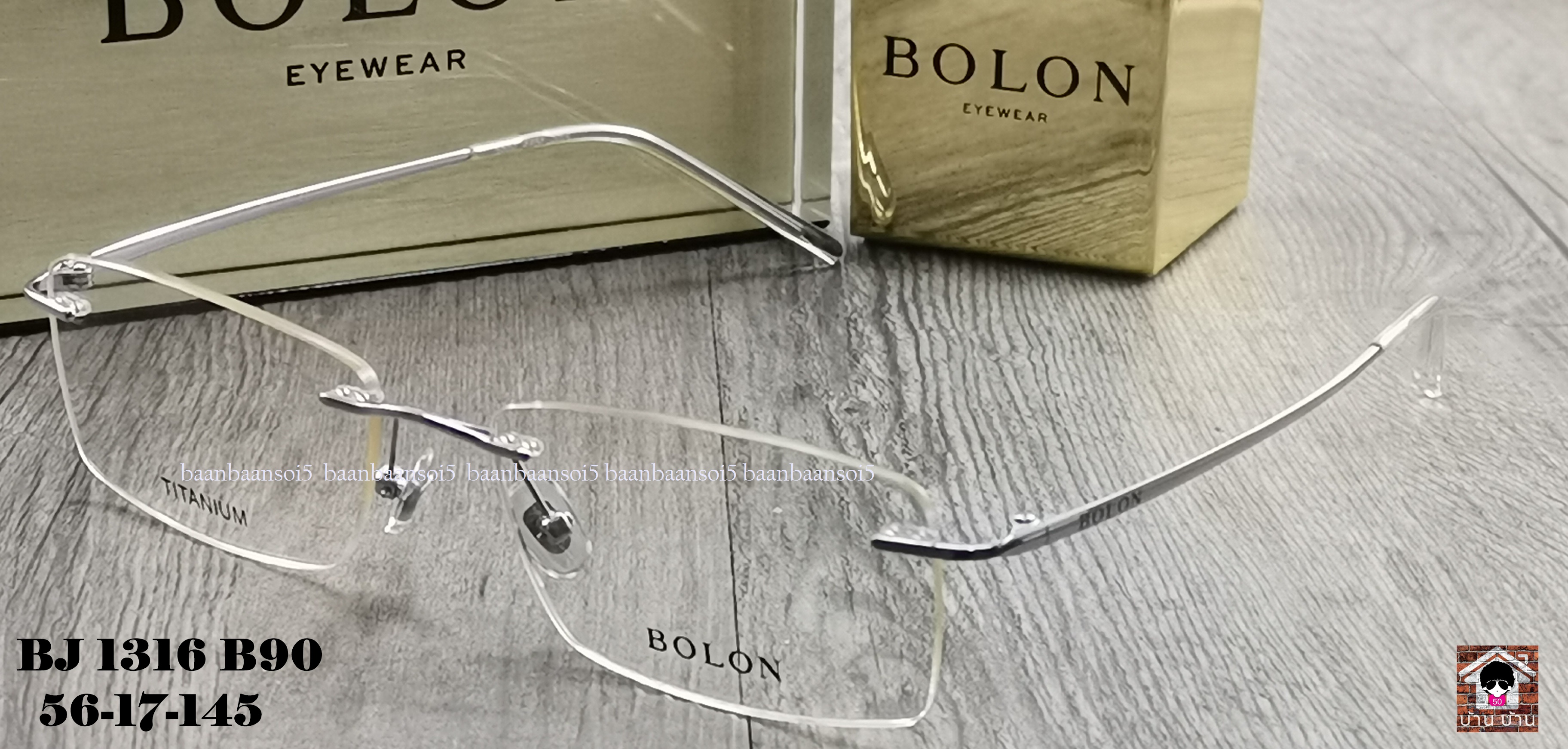 Bolon BJ 1316 B90 โปรโมชั่น กรอบแว่นตาพร้อมเลนส์ HOYA ราคา 4,690 บาท