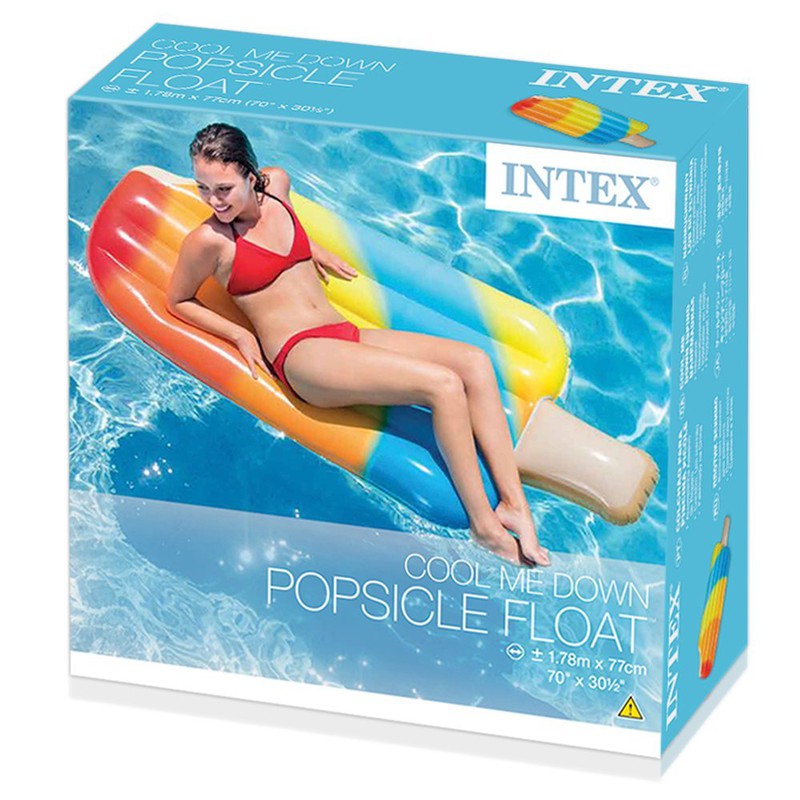 Intex Cool Me Down Popsicle Float แพยางเป่าลมแฟนซี ลายไอติม 58755